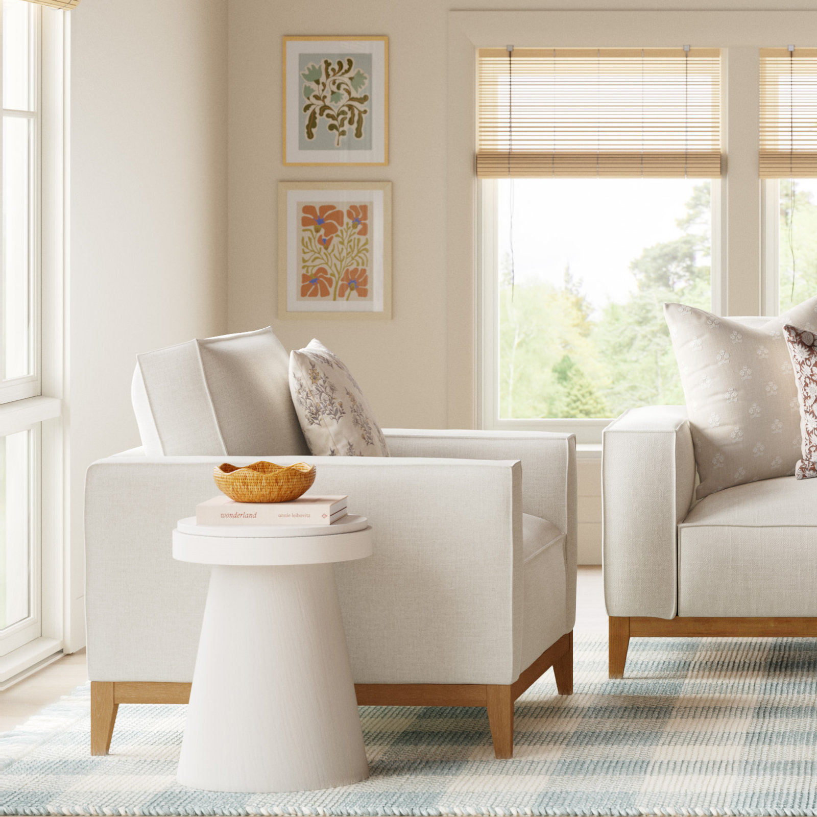 Rosalie Stone End Table