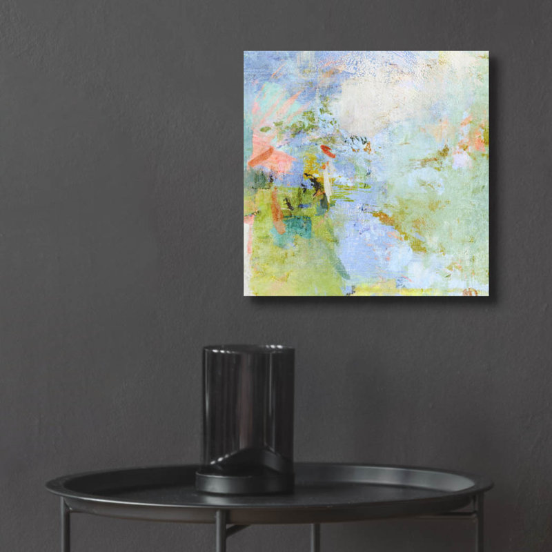 «Spring Folly» par Suzanne Nicoll, H 12 po x l 12 po x P 0,13 po