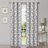 Finklea Floral Pattern Polyester Light Filtering/Room Darkening Rod Pocket Curtain Panels-567929277-567929264