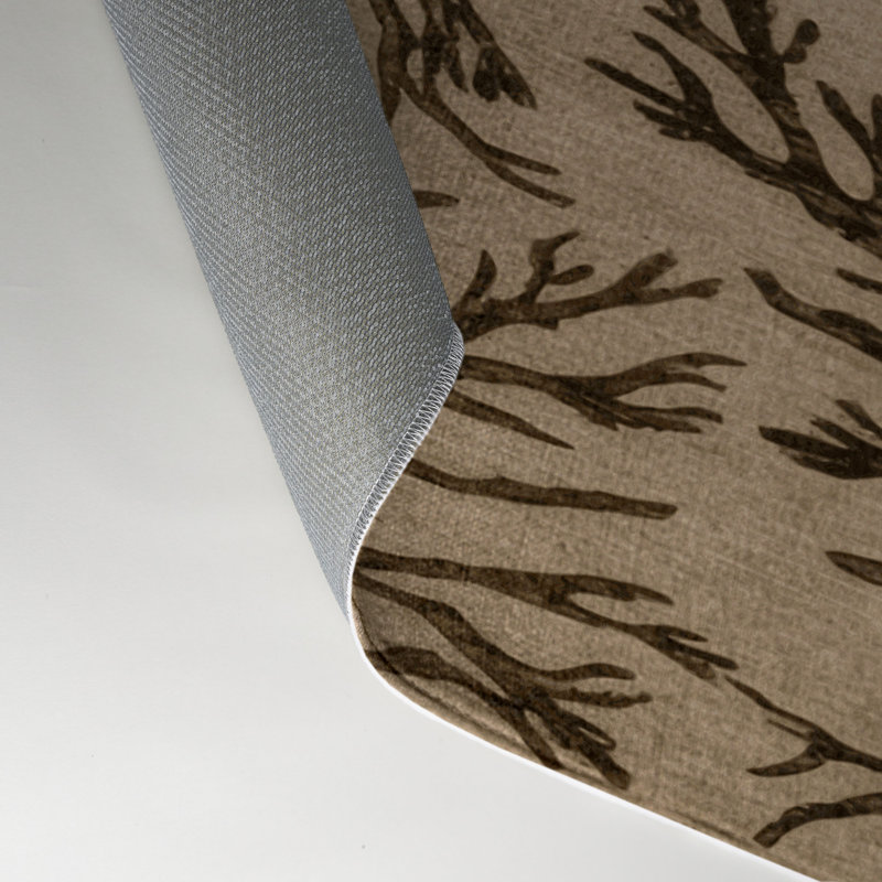 Tapis beige d'intérieur et d'extérieur Nature, Rectangulaire 3 pi x 5 pi
