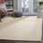 Goffe Natural Wool & Sisal Solid Color Rug-1387337172