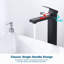 High Arc Single Handle Single Hole Bathroom Faucet With Drain Kit-103560316