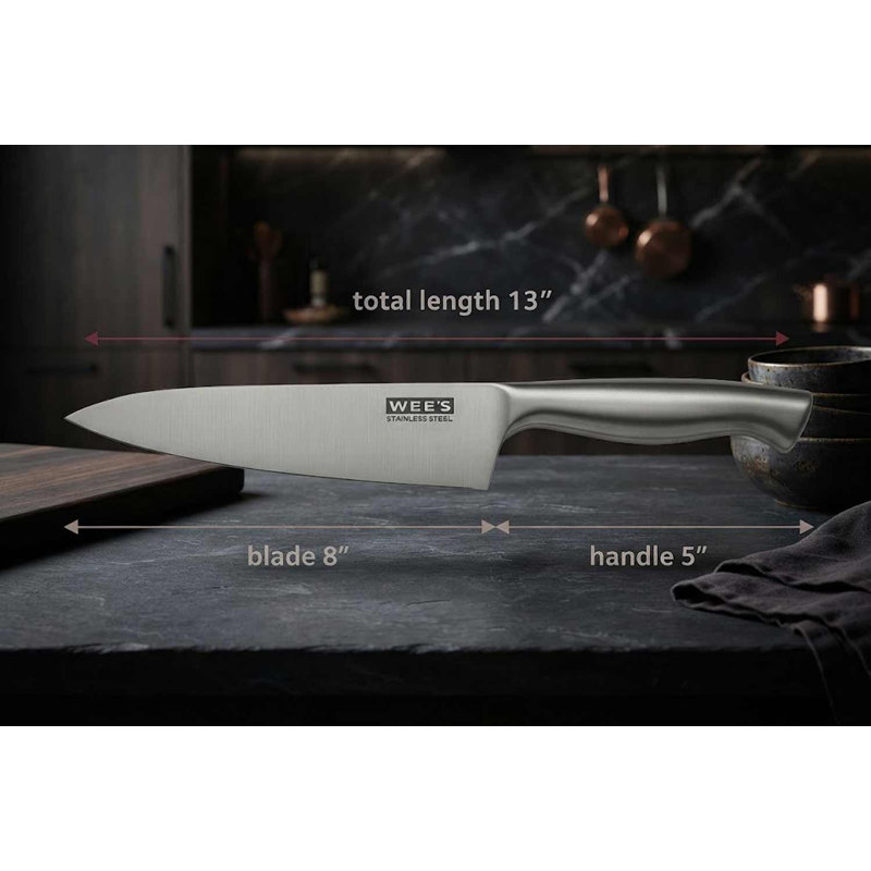 8 Inch Stainless Steel Chef's Knife