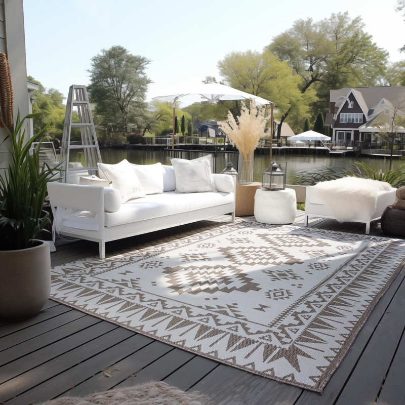 Gemini Ornamental Area Rug, Rectangular 200 x 290cm
