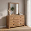 Ensemble de chambre à coucher Westbrook King 4 pièces Naturel-404268677-404268728-404268731