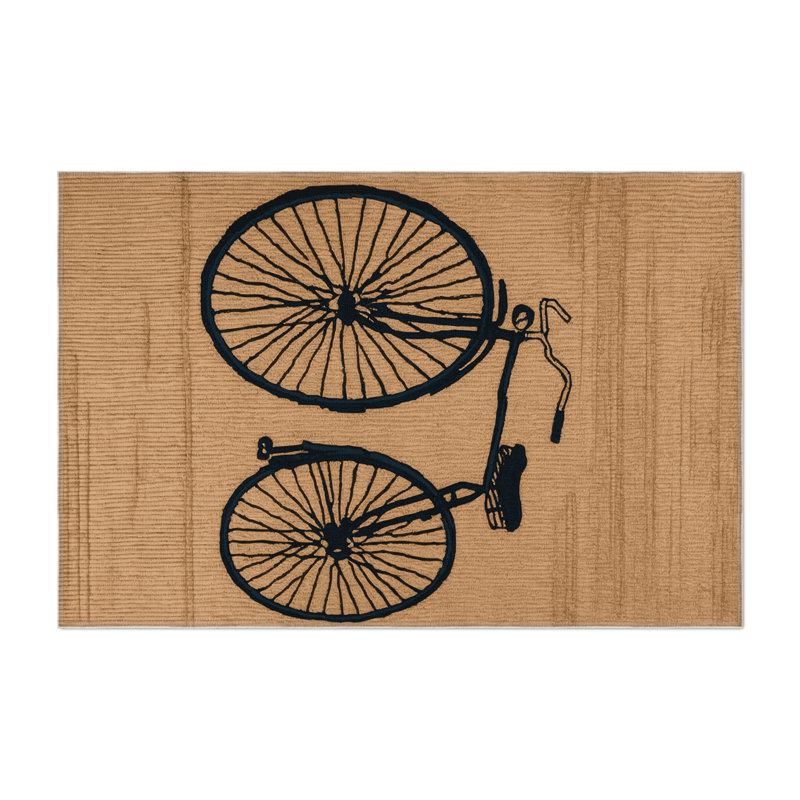 Tapis intérieur et extérieur brun Transport, Rectangle 9 pi x 12 pi