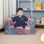 Canapé modulaire à compression pour enfants, petit canapé-lit 2 en 1 pour enfants