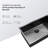 Gunmetal Black Undermount 30"X18"X10" Sink - 16 Gauge Stainless Steel, With Efficient Drain And Long-Lasting Coating X-Shaped Water Guide Construction