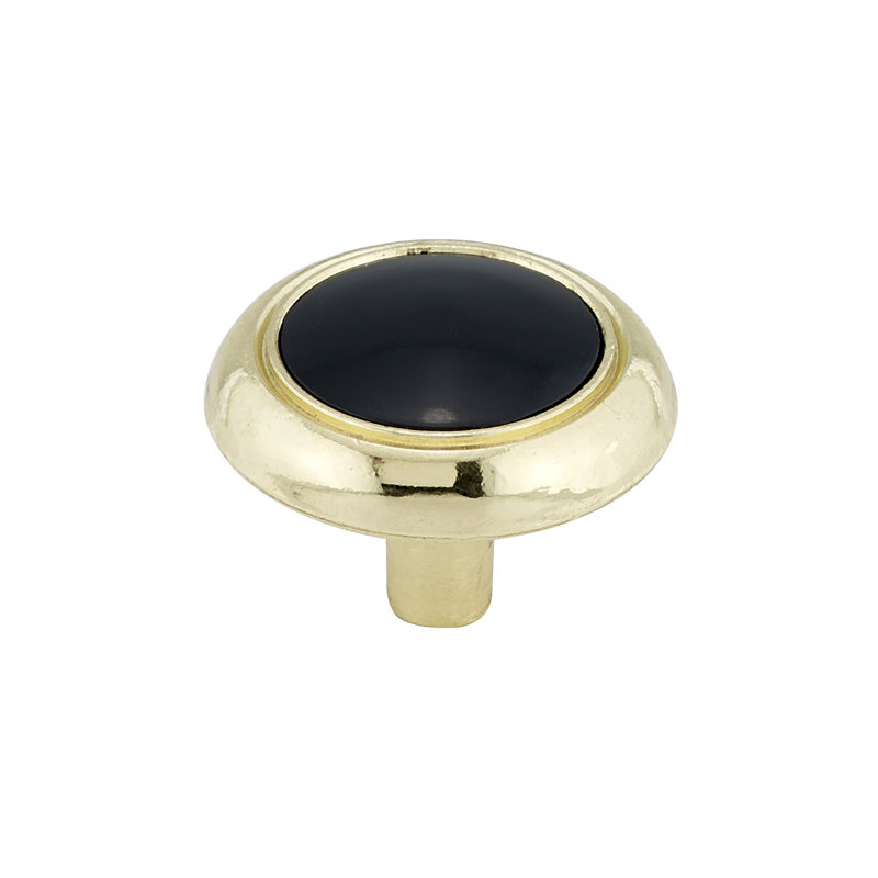 Poignée ronde 1 1/4" de diamètre Expression, Noir