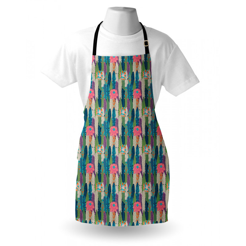 Floral Bib Apron