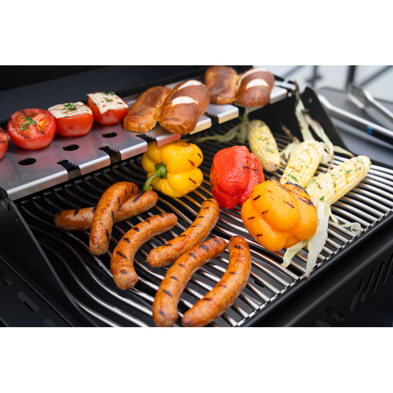 Phantom Rogue® PRO-S 425 Propane Gas Grill with Infrared Side and Rear Burners, Matte Black