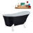 59.1'' x 27.6'' Freestanding Soaking Acrylic Bathtub-76223192-90752803