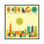 «Chicago Skyline», reproduction d'impression sur toile-29773302-74407726-75088343