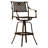 Almira Metal Outdoor 29.5'' Bar Stool with Cushion