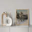 «Pin recouvert de neige» sur papier-98299413-98299412
