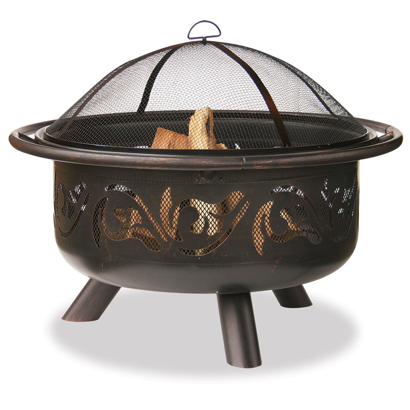 Steel Wood Burning Fire Pit
