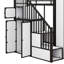Hypatos Kids Twin Over Twin Bunk Bed-304846118