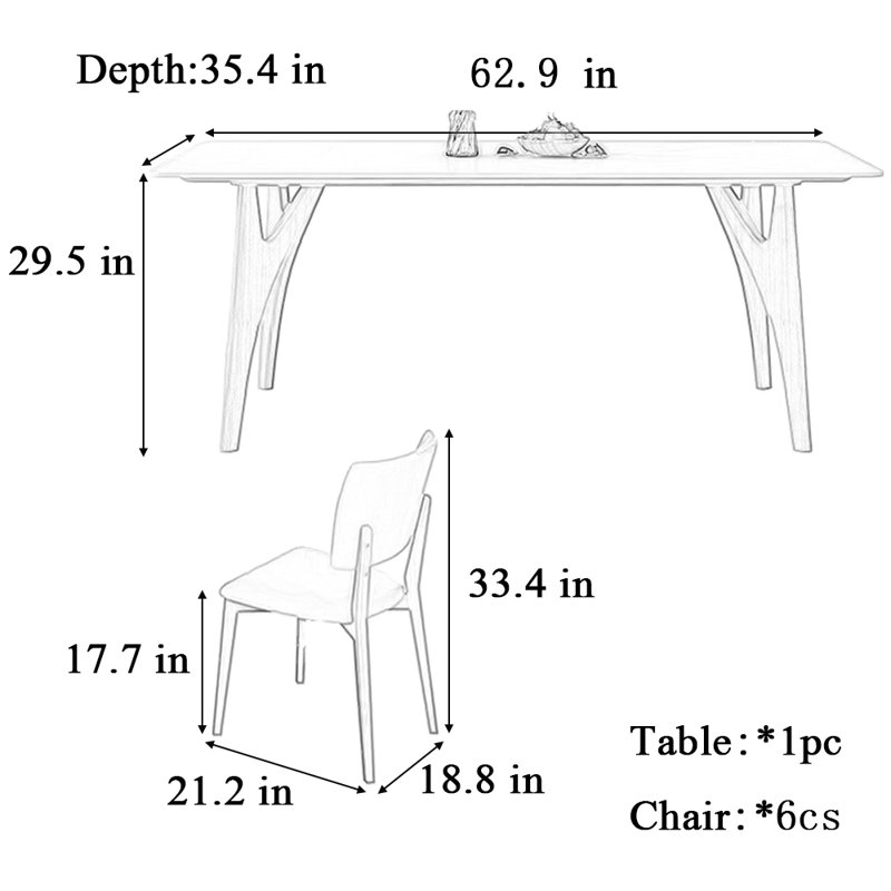 Taisa, 29.5"H x 62.9"L x 35.4" W