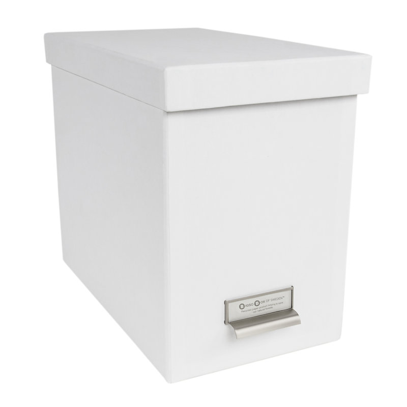 John File Box, White
