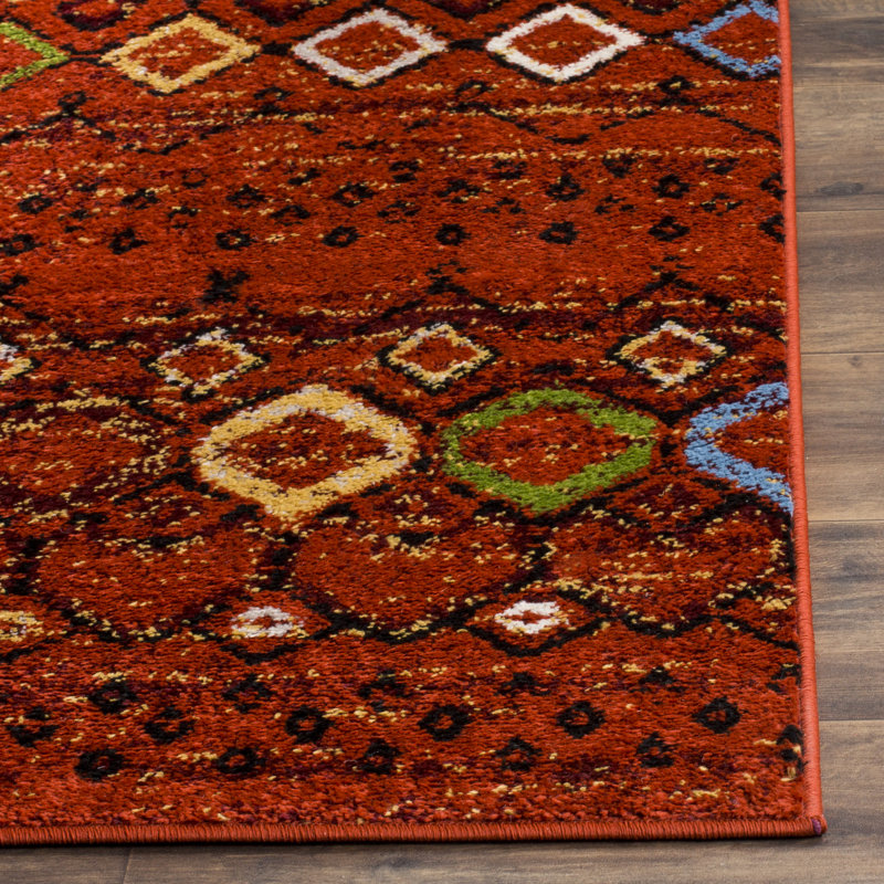 Saugus Geometric Area Rug, Rectangle 91 x 152 cm