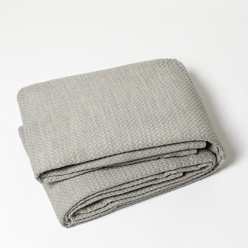 Ensemble d'édredon 3 pièces en microfibre grise, Housse de couette pour grand lit et 2 taies décor