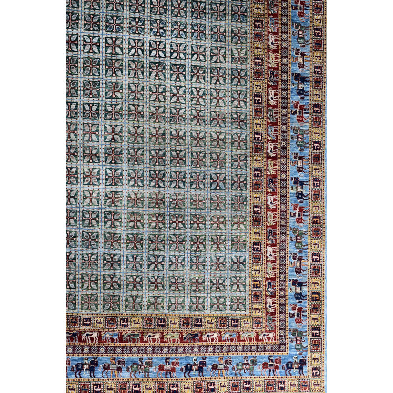 Pazyryk One-of-a-Kind 9'2" X 12'3" Area Rug