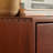 Retro solid wood storage TV cabinet
