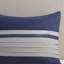 Ensemble d'édredon en faux suède 7 pièces 7 pièces Blue Cal King-119744419-119744432
