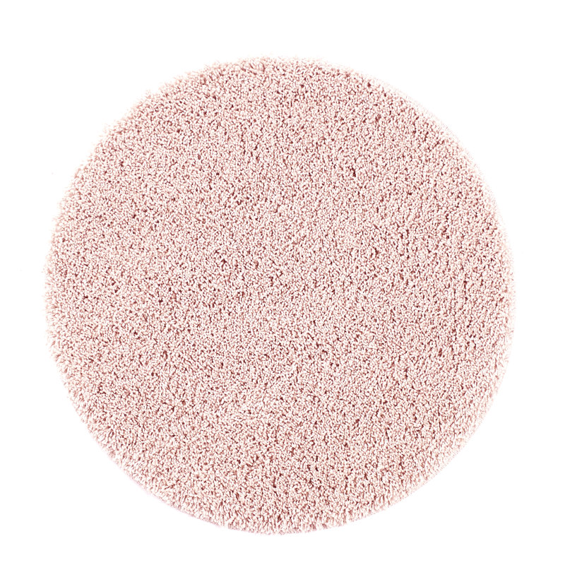 Non-Slip Bath Rug, Pink, 80cm L x 60cm W