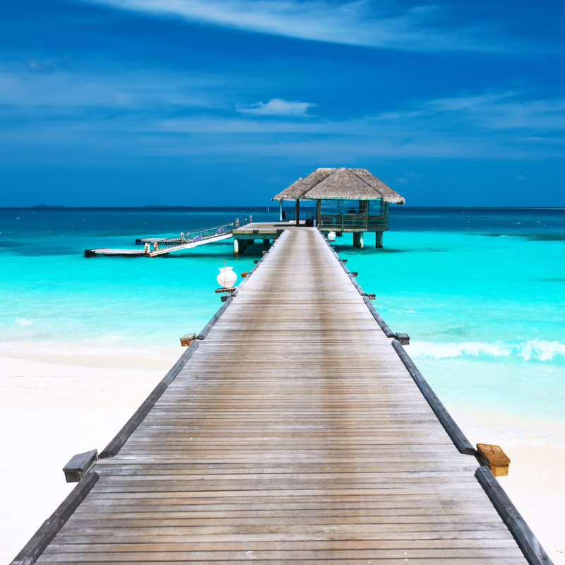 «Beautiful Beach» par Iakovkalinin - Photographie sur toile tendue, L 12 po x H 12 po