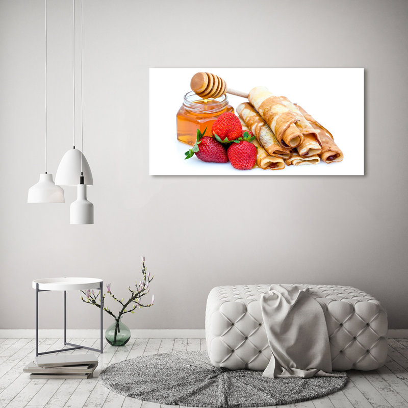 Delicious Pancakes - Wrapped Canvas Print