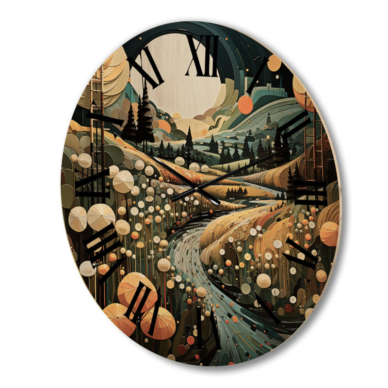 Horloge murale Aniye, Moyenne