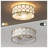 20" Modern Flush Mount Ceiling Fan With Light Kit And Remote Control-1030573911