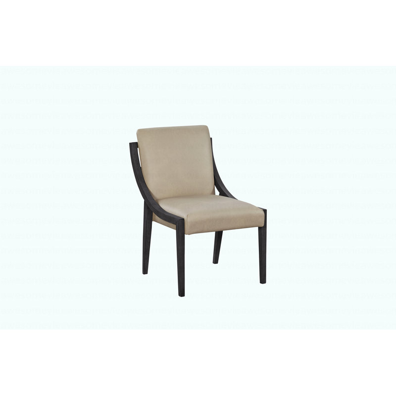 Fauteuil en cuir Sling - poivre