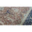 Hand-Knotted High-Quality Rust and Blue Area Rug