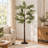 71" Modern Olive Tree Floor Lamp with LED Lights Dimmable