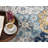 Kymiere Abstract Area Rug in Blue/Mustard Yellow-893446829