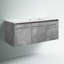 Meuble-lavabo mural simple de 48 po Agostini-772812779