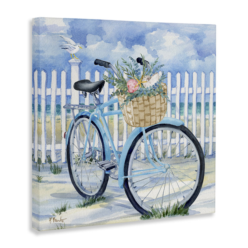  Art mural sur toile Rosemary Beach par Paul Brent, H 17 po x l 17 po