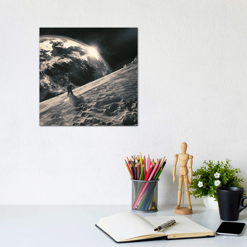 «Moxie» par Transparent - impression d'art graphique, Toile tendue, H 37 po x l 37 po x P 1,5 po