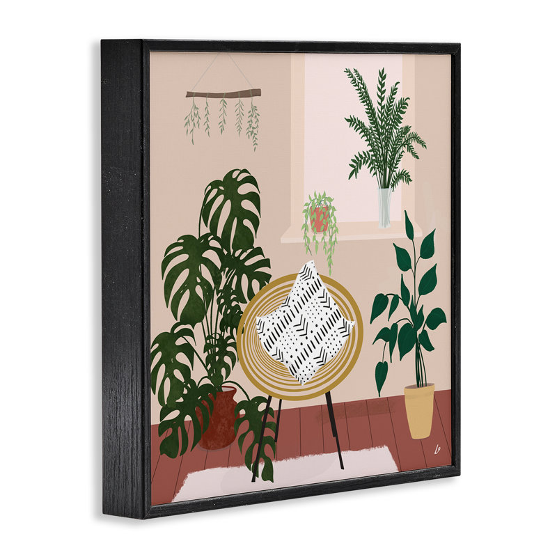 Art giclée encadrée par Lydia Orange, Giclée encadrée noir minuit, H 12 po x l 12 po