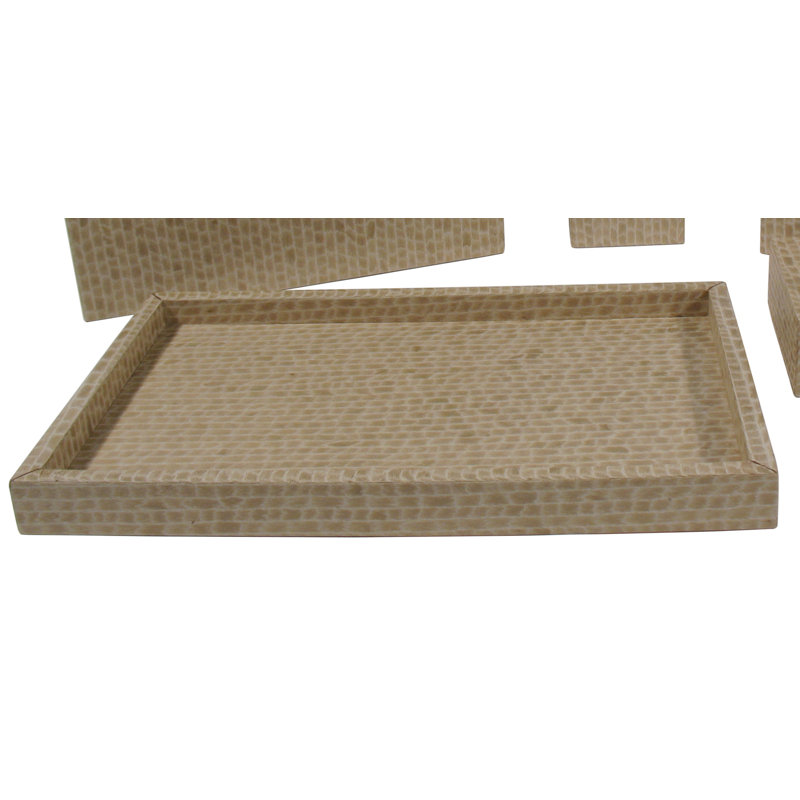 Sandalwood Wood Veneer Perfume Tray