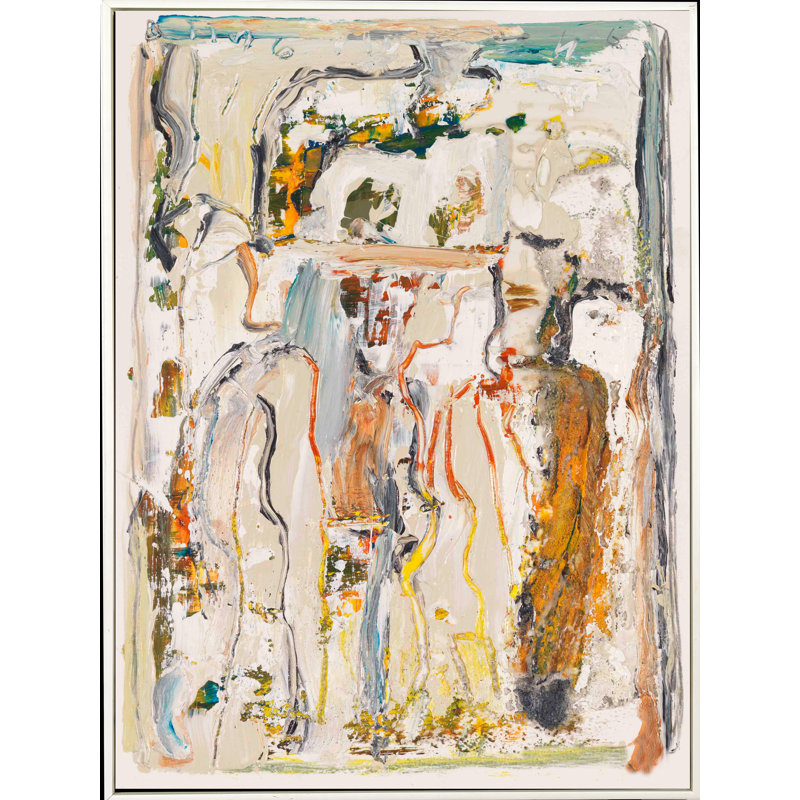 Lycanthropy II Painting, White Framed