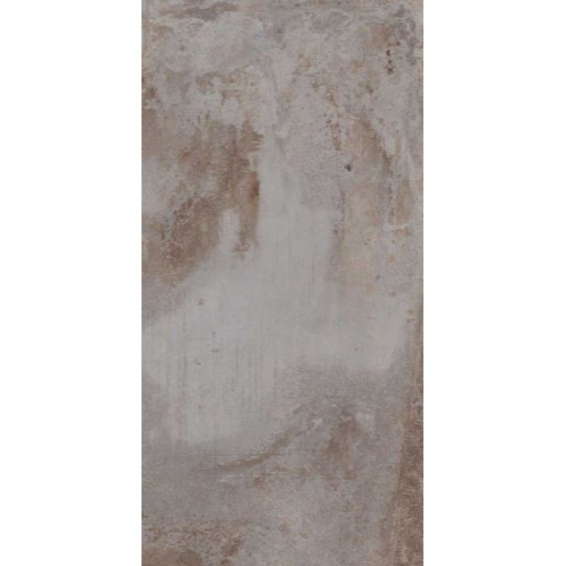 City 12" x 24" Porcelain Field Tile, Matte Gray