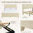 Modern Minimalist Upholstered Wingback Bed-1019583158