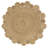 Eden Round Natural Jute hippie Circle Natural Rug-128435455