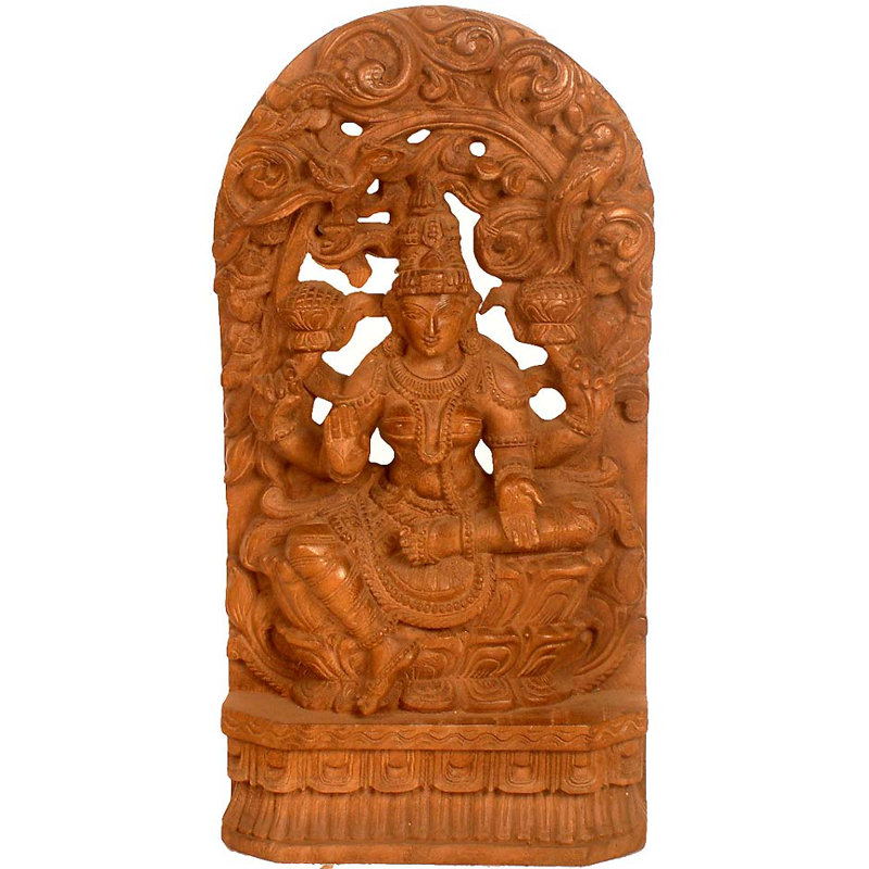 Déesse Lakshmi assise à Lalitasana