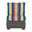 Rustic Woven Sectional Slipper Chair-373560978-373560963-373559788
