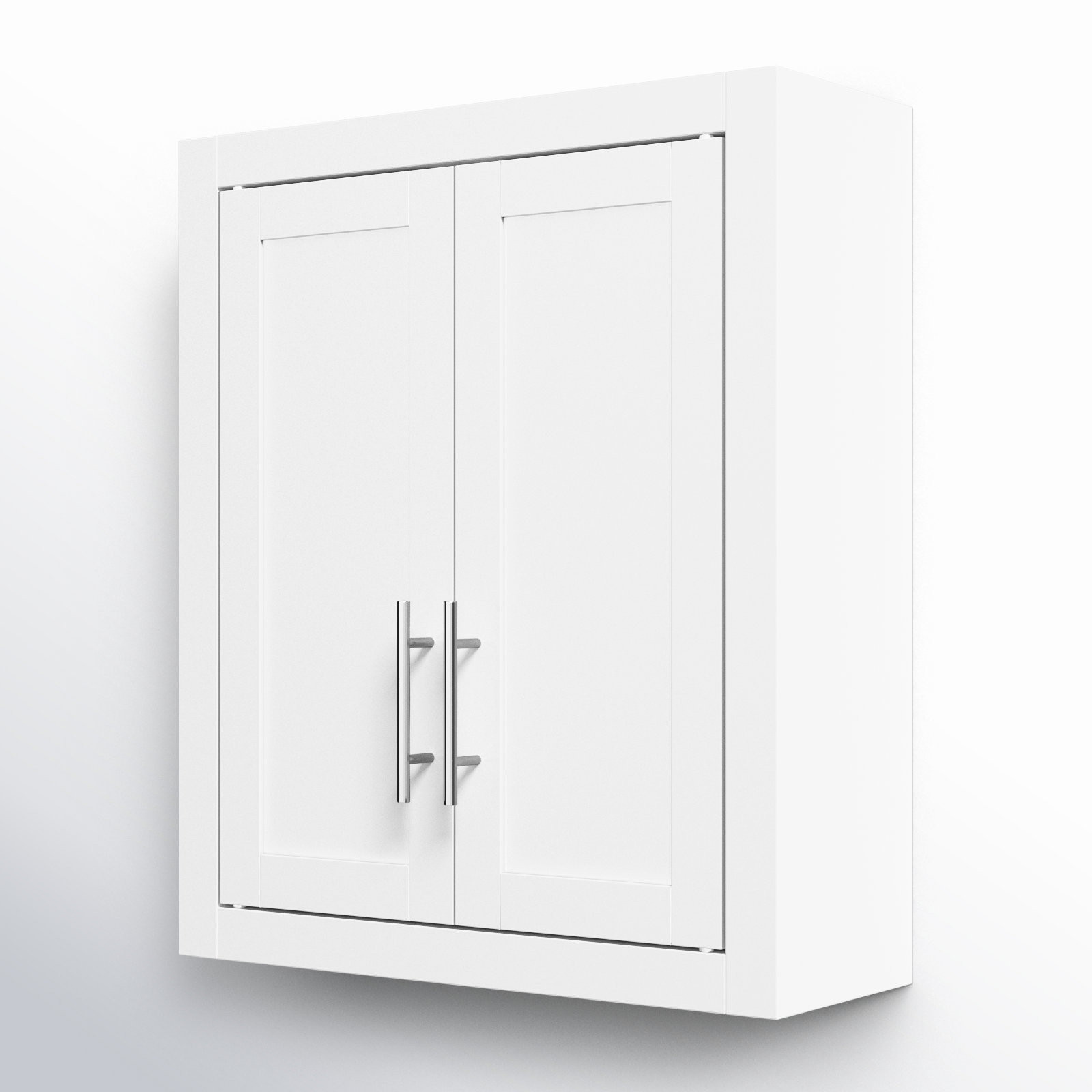 Allura Bathroom Cabinet, White
