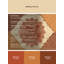 Tapis marocain d'inspiration mondiale Melton lavable à la machine - reliure beige-317815471